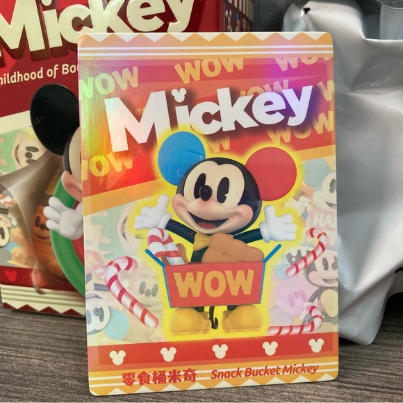 Pop Mart Mickey Childhood of Boundless Imagination Bind Box - Picture 4 of 12